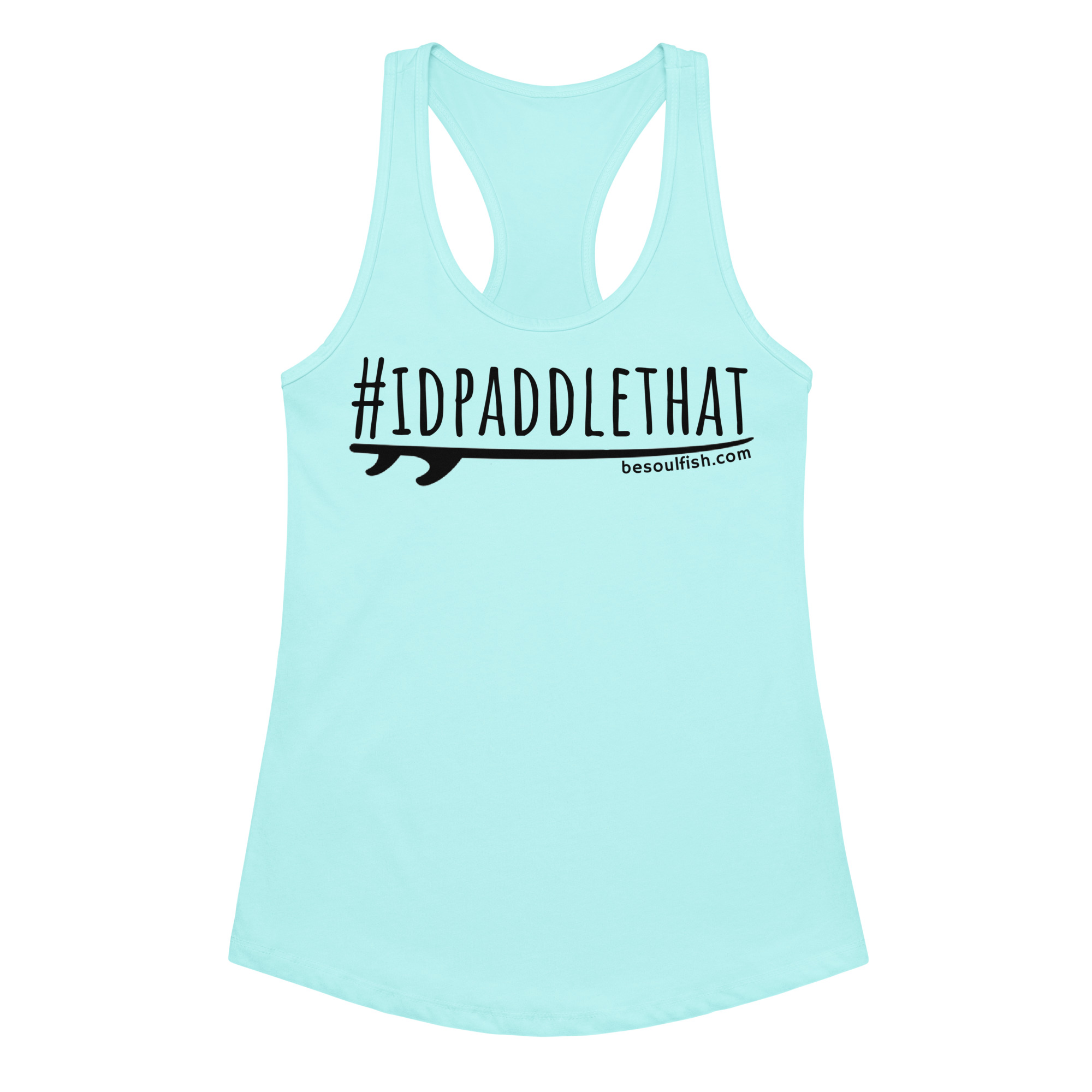 #IDPADDLETHAT Racerback Tank - Image 6
