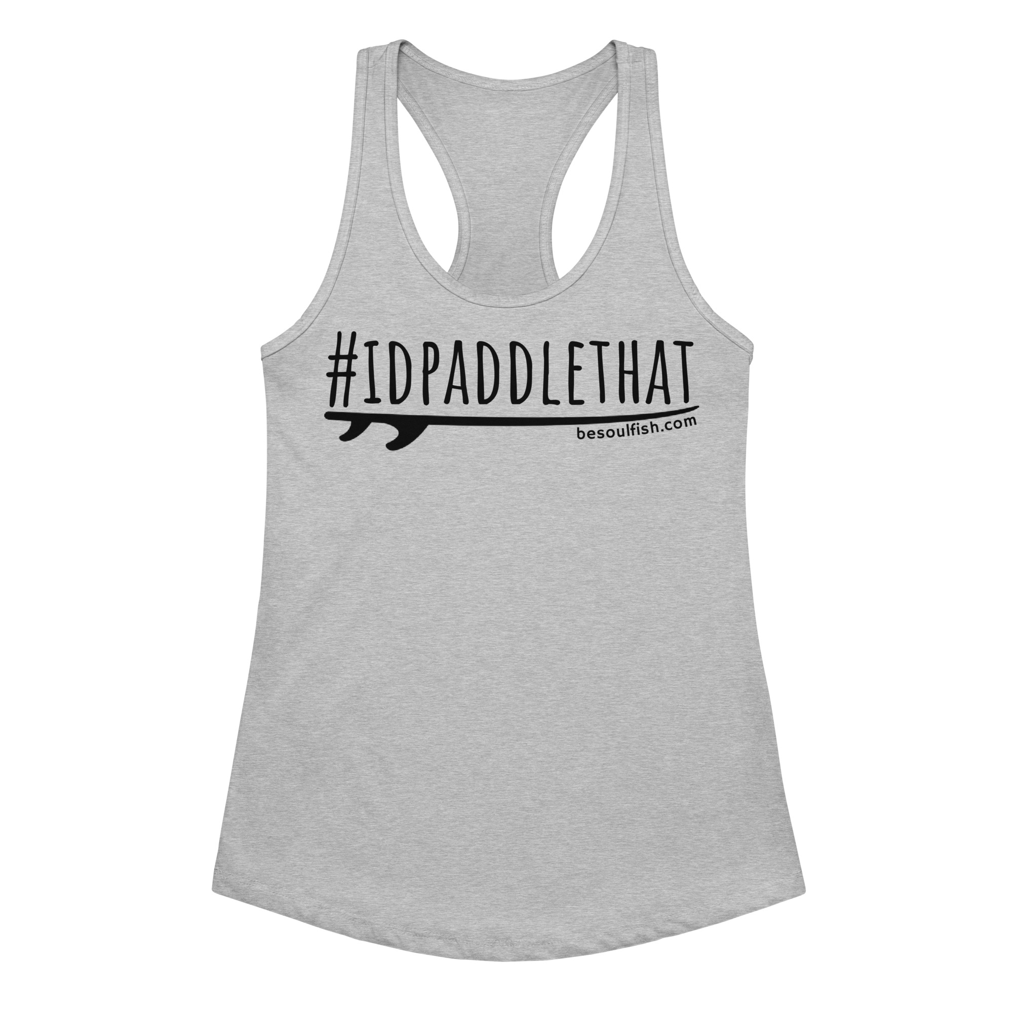 #IDPADDLETHAT Racerback Tank - Image 5