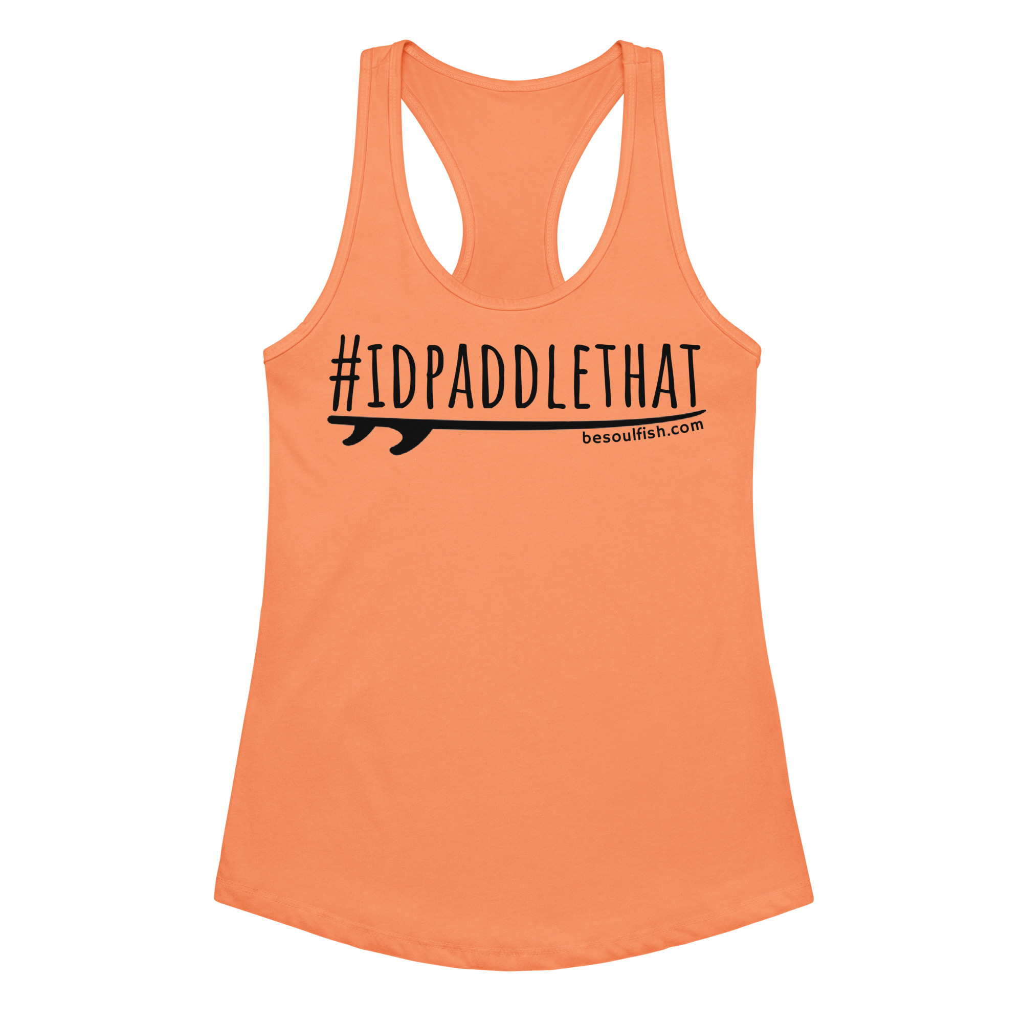 #IDPADDLETHAT Racerback Tank - Image 3